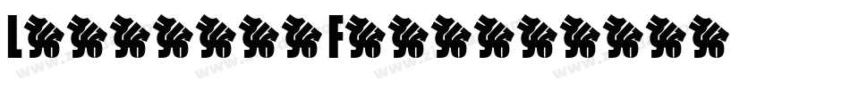 Lazortha Free字体转换